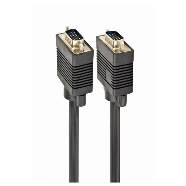 Gembird VGA HD15m/HD15m kettős árnyékolású w/2*ferritmag 3m kábel