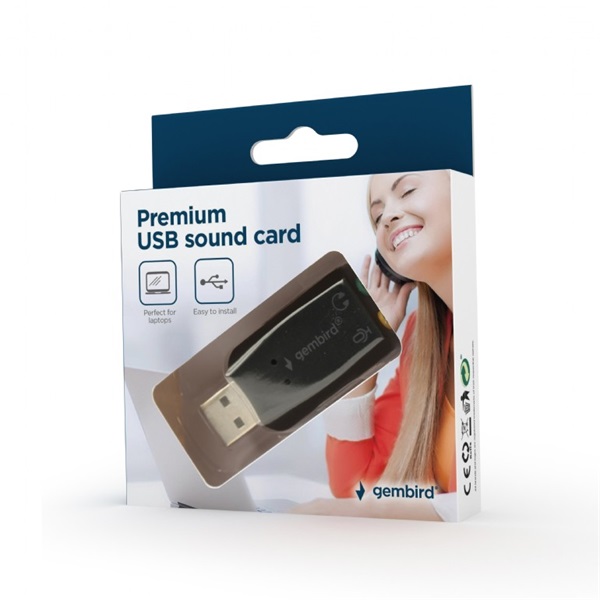 Gembird "Virtus Plus" 2.0 USB 2.0 hangkártya