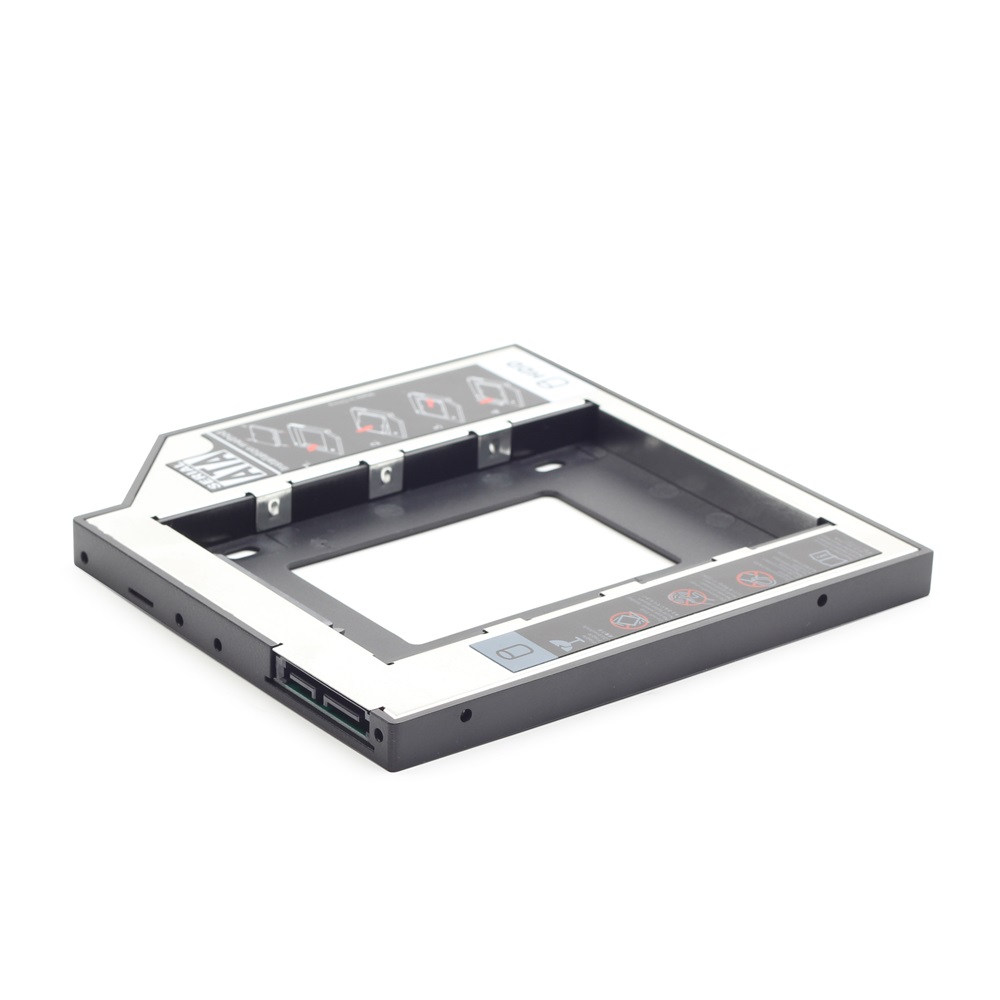 Gembird notebook 12mm ODD optikai meghajtó helyére HDD, SSD beépítő keret