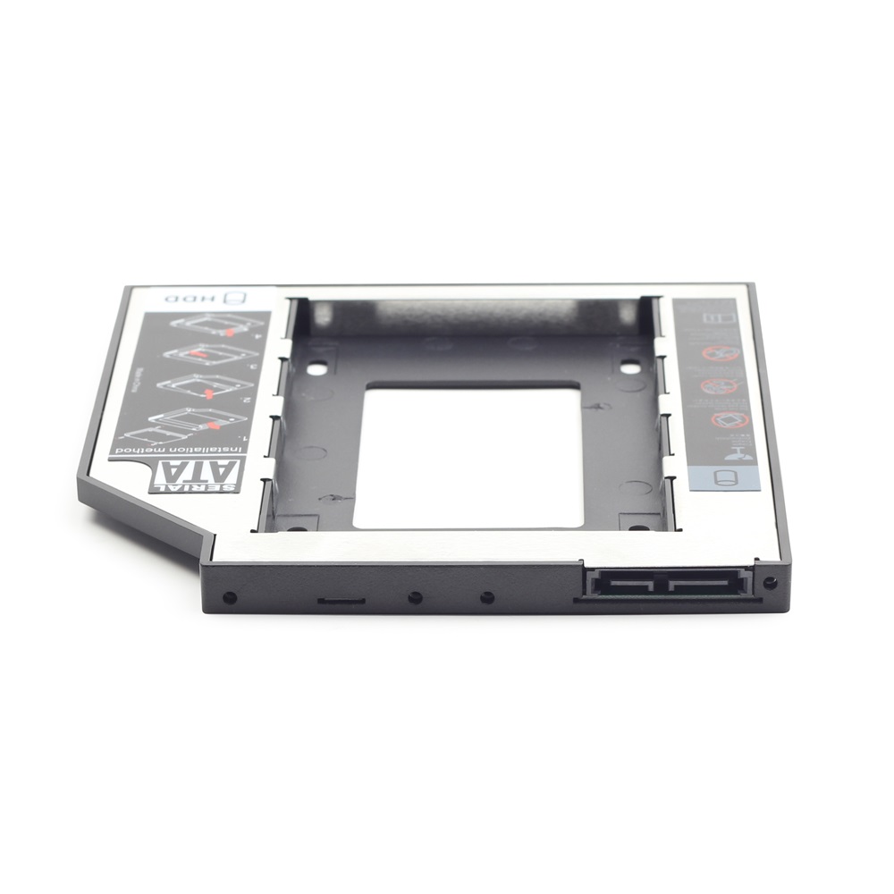 Gembird notebook 12mm ODD optikai meghajtó helyére HDD, SSD beépítő keret
