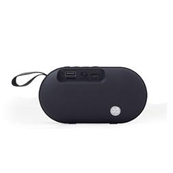 Gembird portable Bluetooth speaker, 3W, micro SD, USB fekete