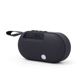 Gembird portable Bluetooth speaker, 3W, micro SD, USB fekete