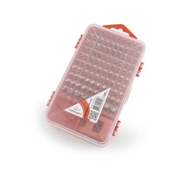 Gembird precíziós bit készlet 108db-os