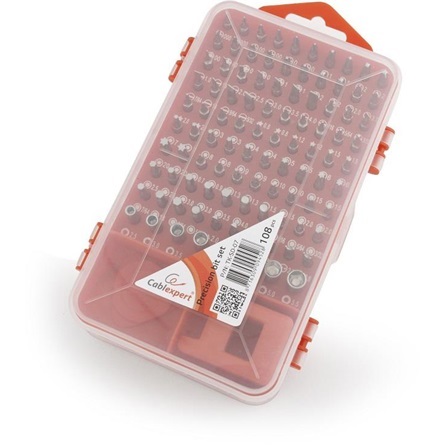 Gembird precíziós bit készlet 108db-os
