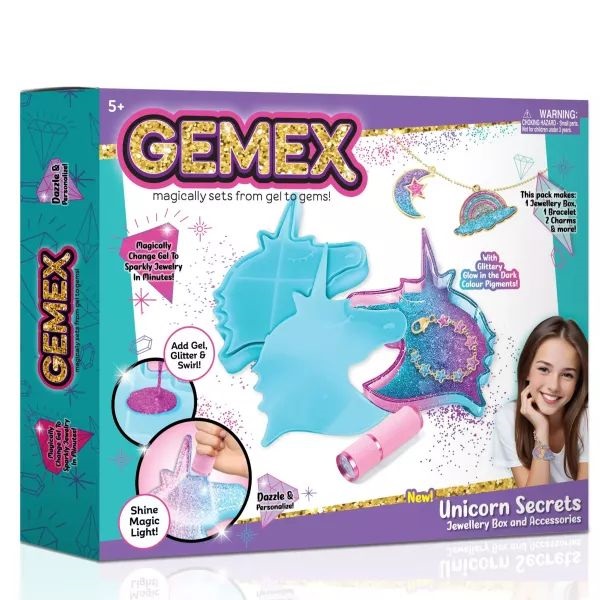 Gemex - Unikornis titkok ékszerkészítő szett