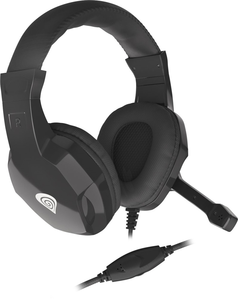 Genesis NSG-1434 Argon 100 fekete gamer headset