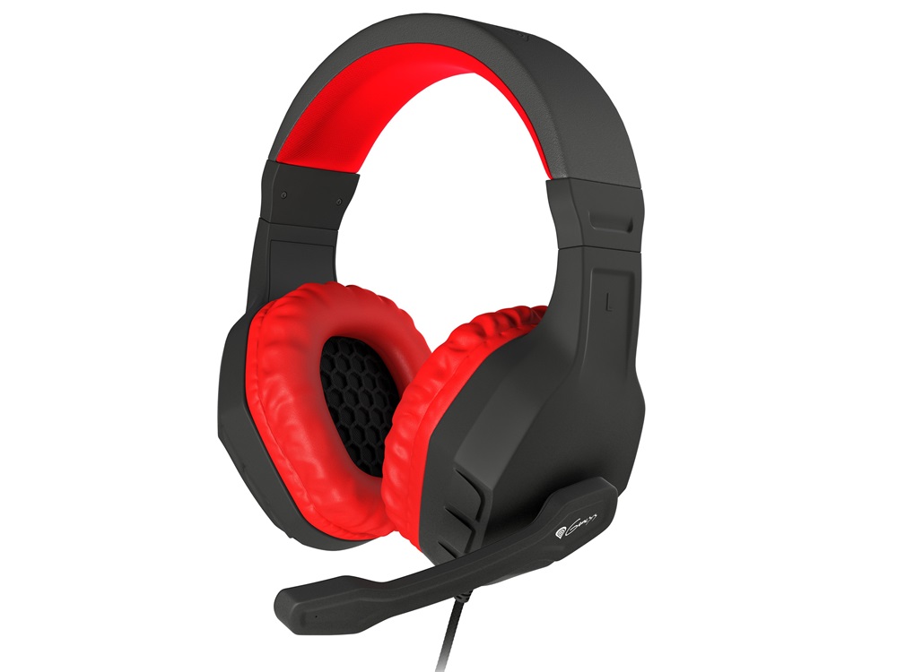 Genesis NSG-0900 Argon 200 2.0 piros-fekete gamer headset