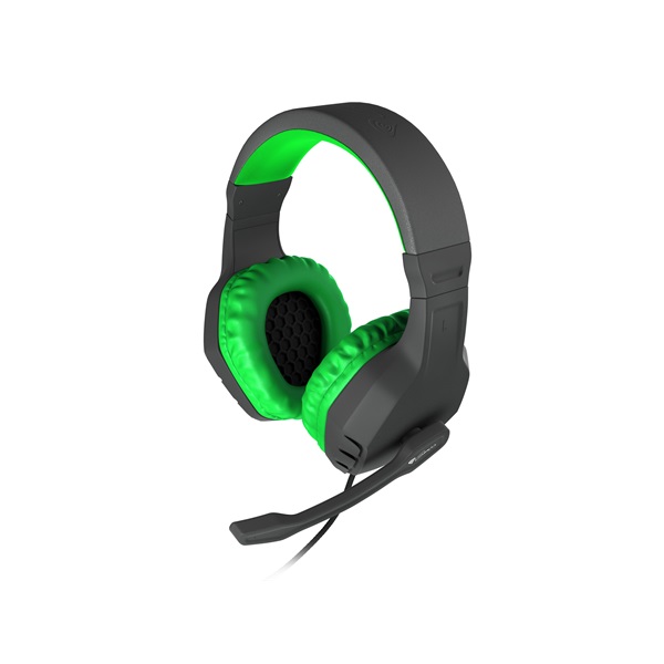 Genesis NSG-0903 Argon 200 2.0 zöld-fekete gamer headset