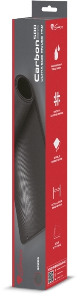 Genesis NPG-1706 Carbon 500 Ultra Blaze 110x45cm egérpad