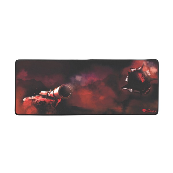 Genesis NPG-1356 Carbon 500 XXL Tank fekete-piros gamer egérpad