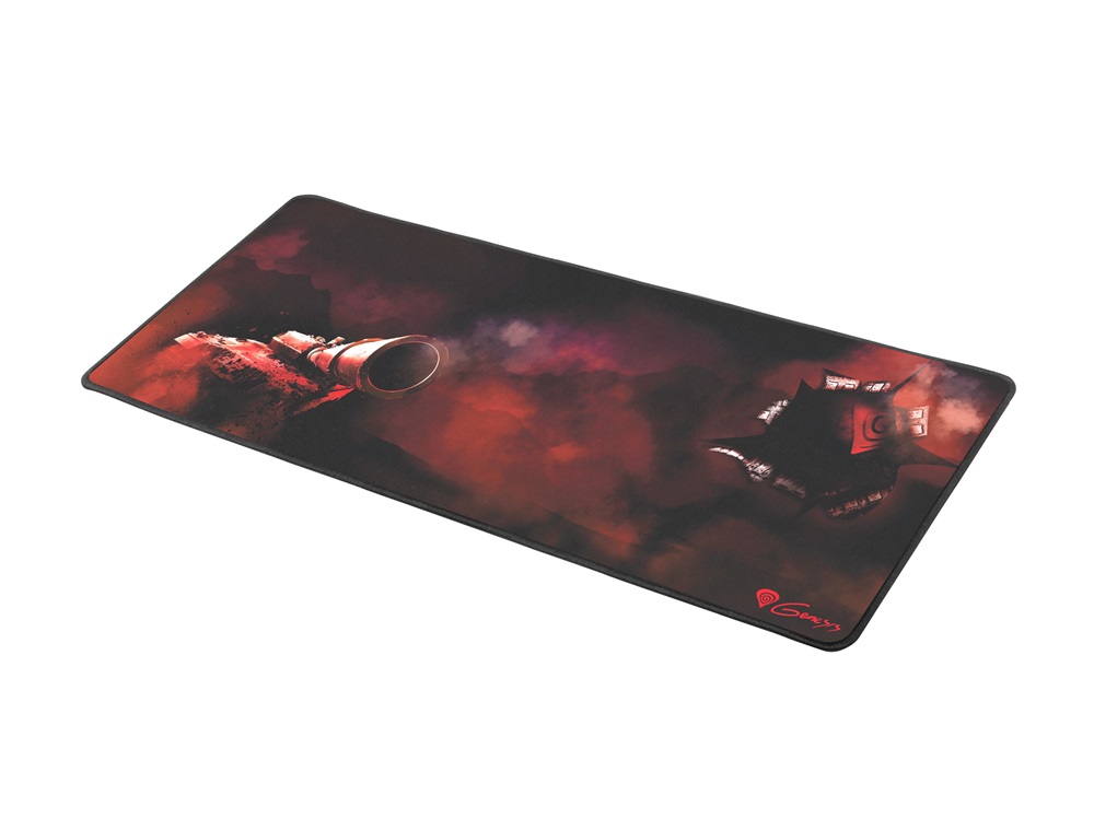 Genesis NPG-1356 Carbon 500 XXL Tank fekete-piros gamer egérpad