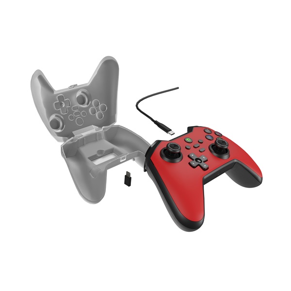 Genesis NJG-2105 Mangan 300 PC/Nintendo Switch/PS4/PS5/Mobil/Xbox One/Xbox Series piros kontroller