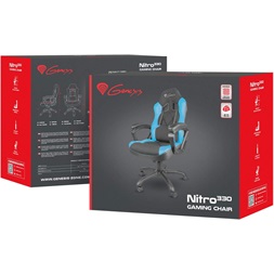 Genesis NFG-0782 Nitro 300 SX33 kék-fekete Gamer szék
