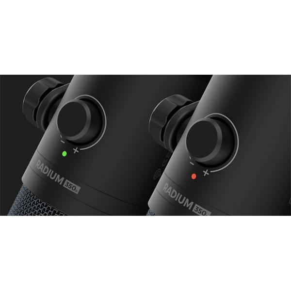 Genesis NGM-2168 Radium 350D Dynamic USB fekete stúdió mikrofon