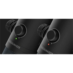 Genesis NGM-2168 Radium 350D Dynamic USB fekete stúdió mikrofon