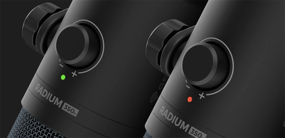 Genesis NGM-2168 Radium 350D Dynamic USB fekete stúdió mikrofon