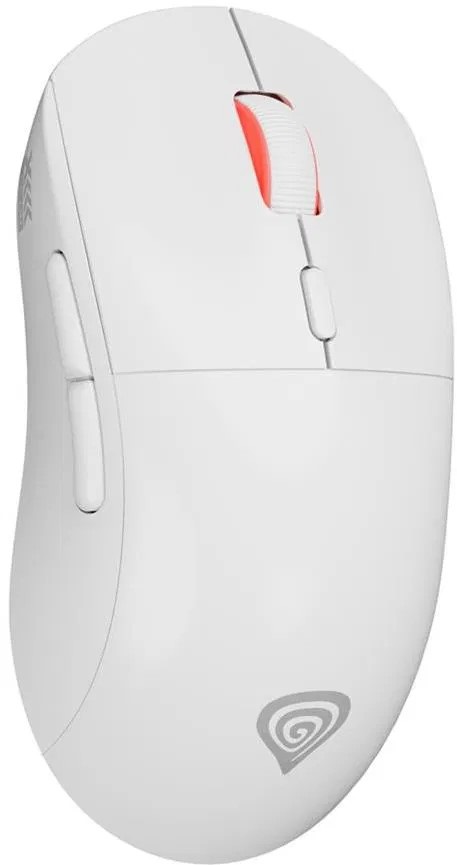 Genesis NMG-1843 Zircon X Vezeték nélküli gamer egér Jubileumi kiadás 19000DPI, fehér