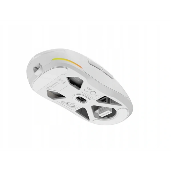 Genesis NMG-2194 Zircon 660 PRO vezeték nélküli fehér egér