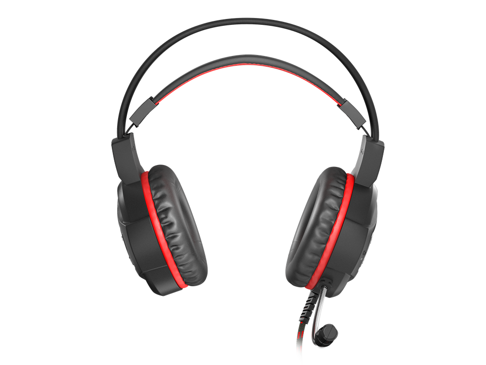 Genesis NSG-0943 Neon 350 fekete-piros gamer headset