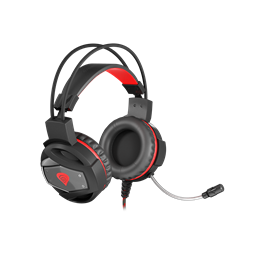 Genesis NSG-0943 Neon 350 fekete-piros gamer headset