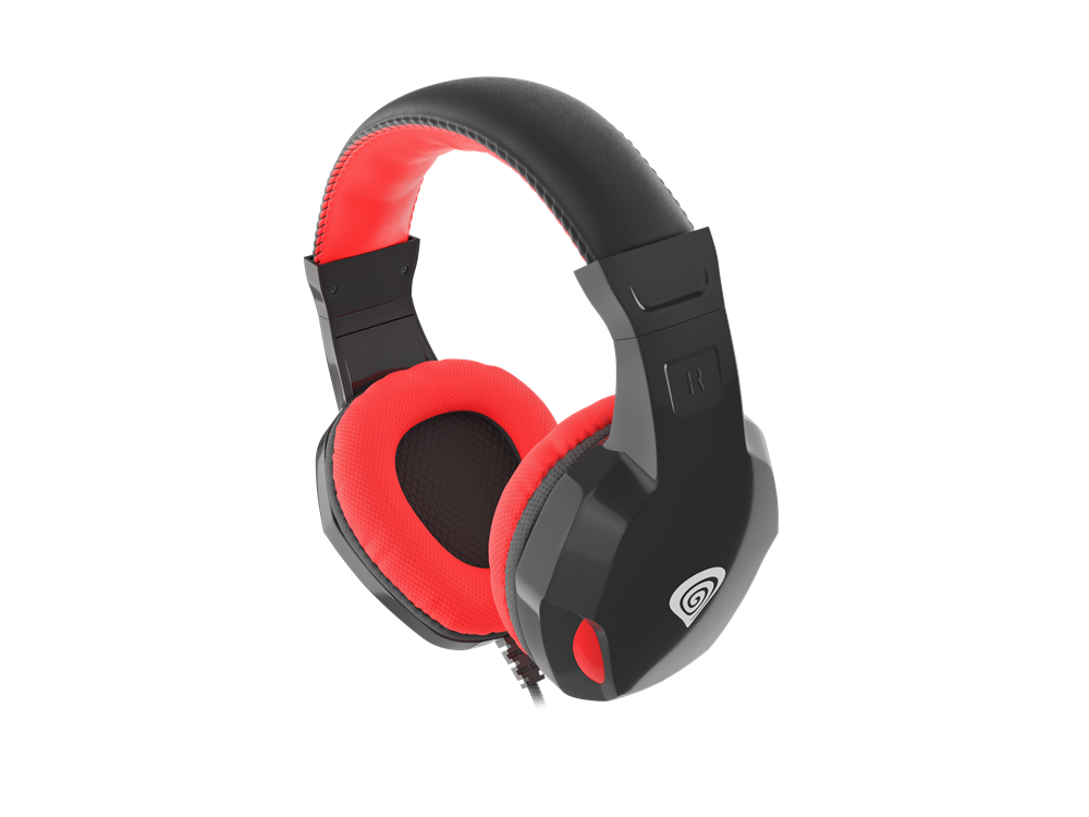 Genesis NSG-1437 Argon 110 fekete-piros headset