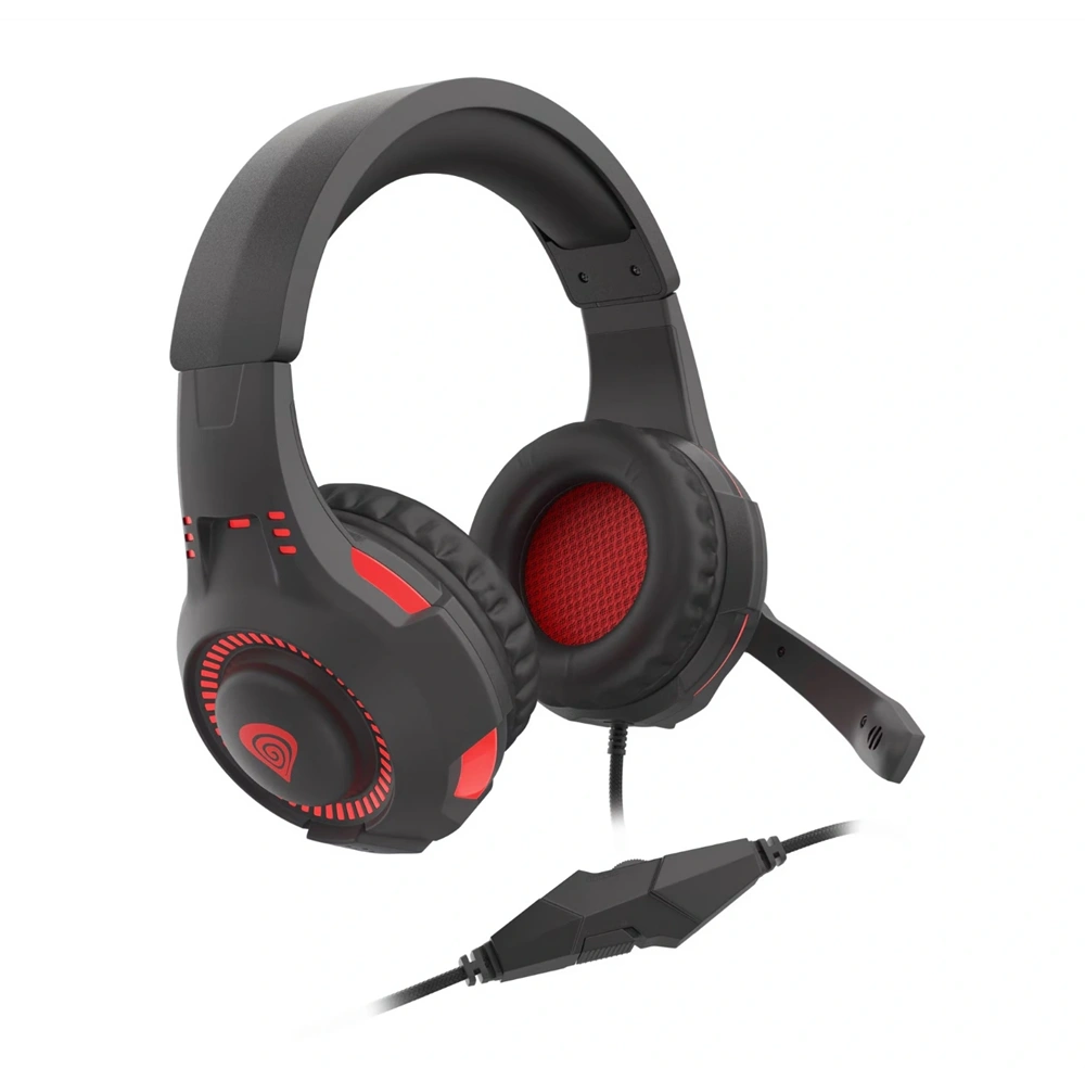 Genesis NSG-1992 Radon 210 7.1 USB fekete-piros gamer headset