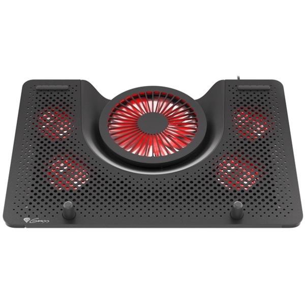 Genesis NHG-1411 Oxid 550 17,3" LED-es 5 ventilátoros fekete-piros notebook hűtőpad