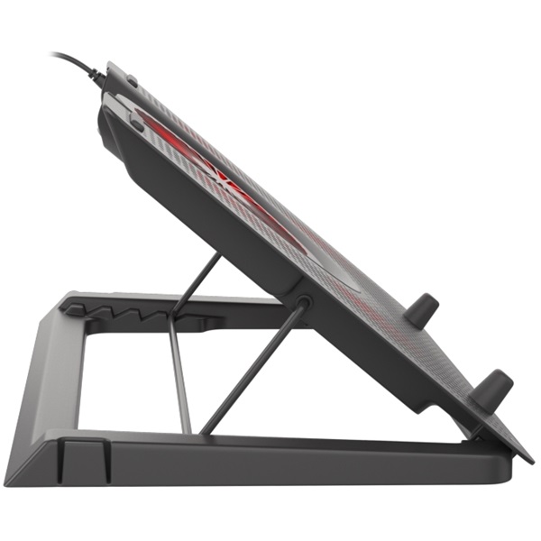 Genesis NHG-1411 Oxid 550 17,3" LED-es 5 ventilátoros fekete-piros notebook hűtőpad