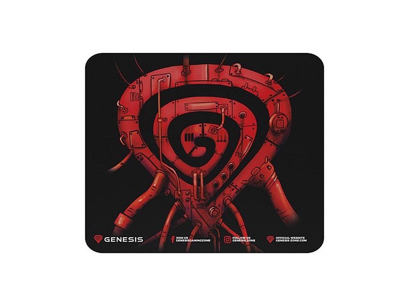 Genesis NPG-1936 Promo PUMP UP THE GAME, Gamer Egérpad, fekete-piros