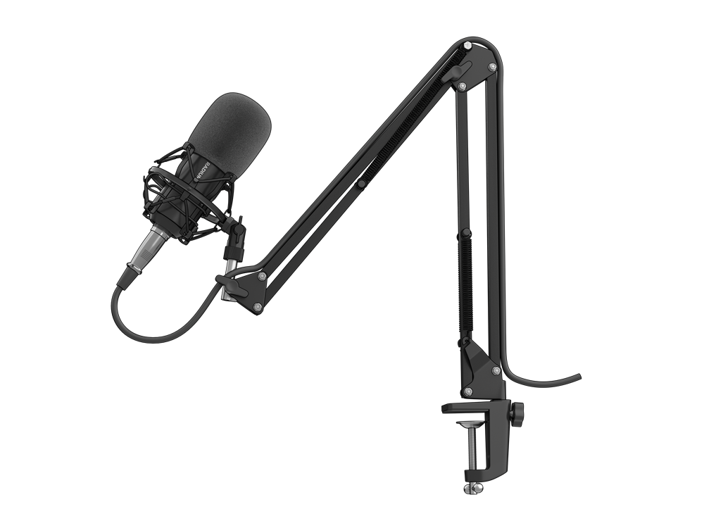 Genesis NGM-1695 Radium 300 XLR fekete stúdió mikrofon