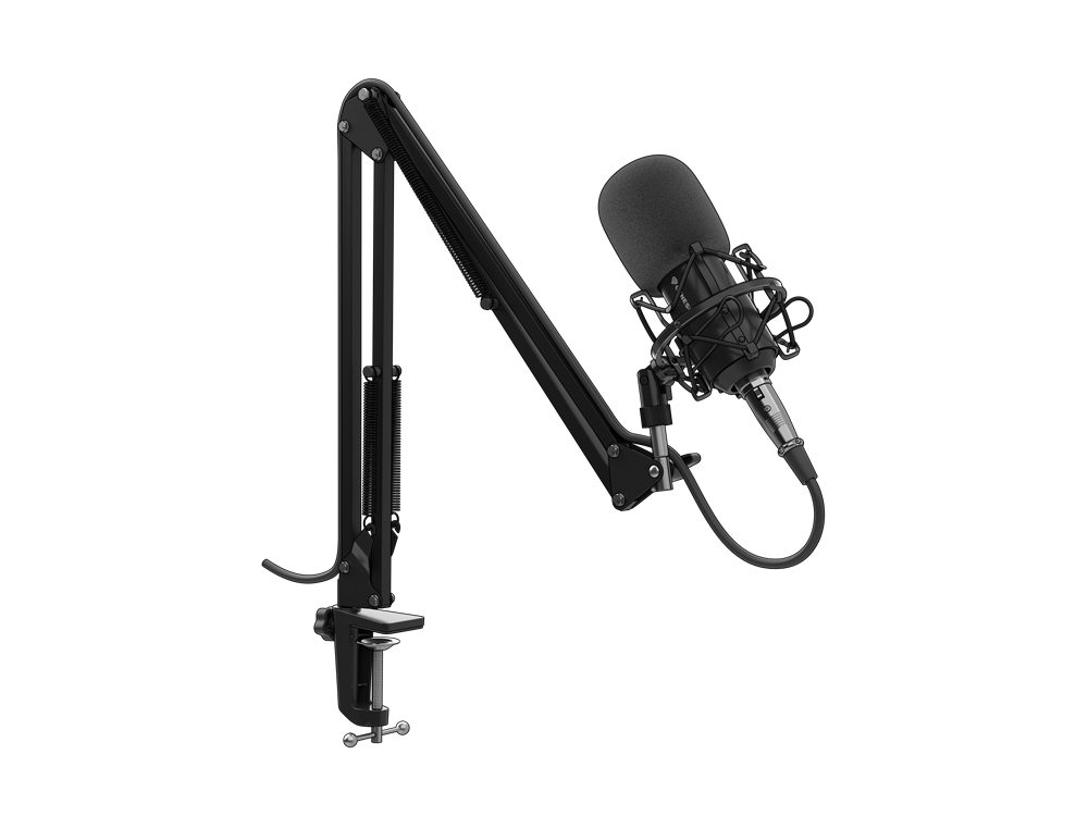 Genesis NGM-1695 Radium 300 XLR fekete stúdió mikrofon