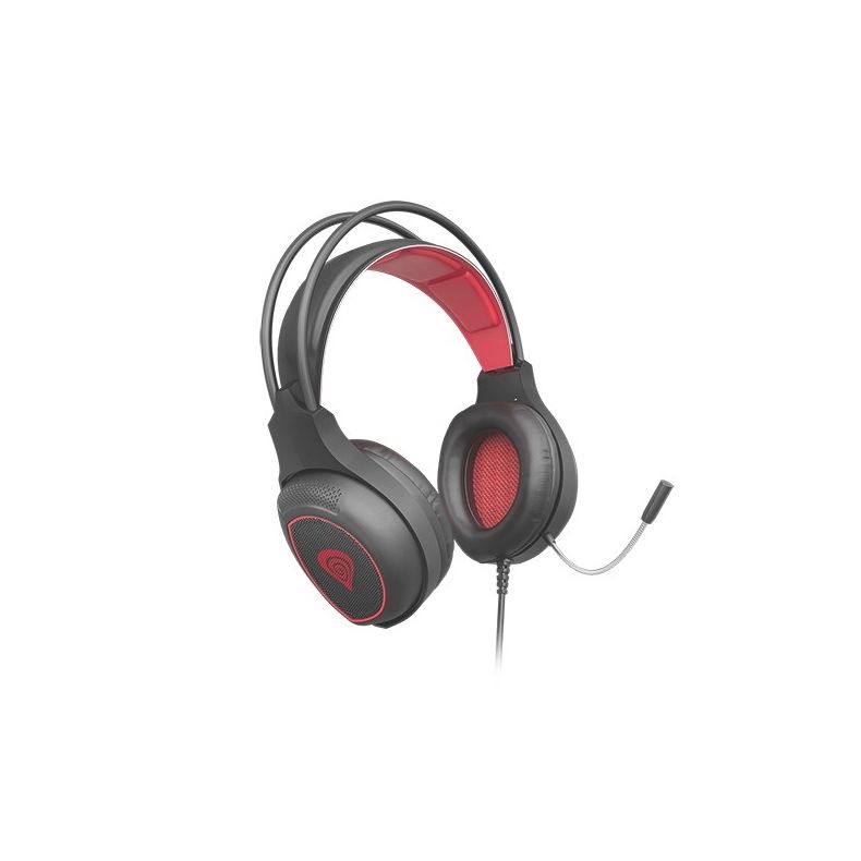 Genesis NSG-1578 Radon 300 Virtual 7.1 fekete-piros gamer headset