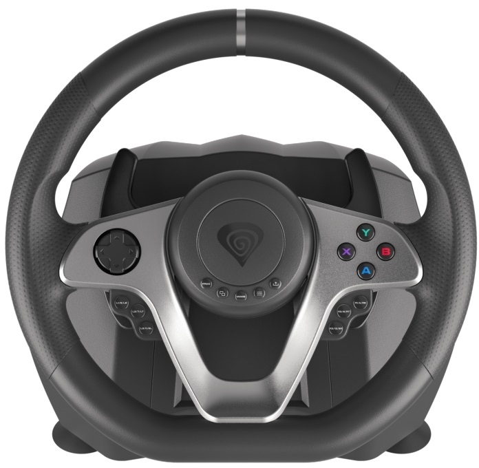 Genesis NGK-1567 Seaborg 400 PC/PS3/PS4/Xbox One/Xbox 360/Nintendo Switchl fekete kormány