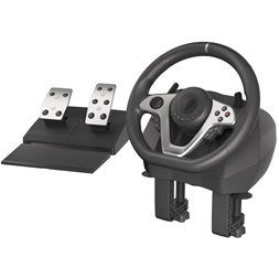 Genesis NGK-1567 Seaborg 400 PC/PS3/PS4/Xbox One/Xbox 360/Nintendo Switchl fekete kormány