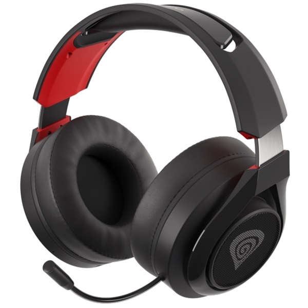 Genesis NSG-1673 Selen 400 vezeték nélküli fekete gamer headset