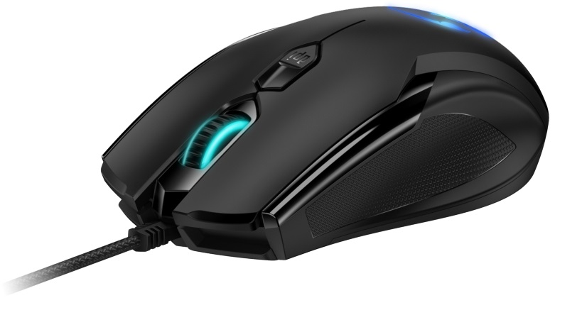 Genius Ammox X1-600 USB fekete gamer egér