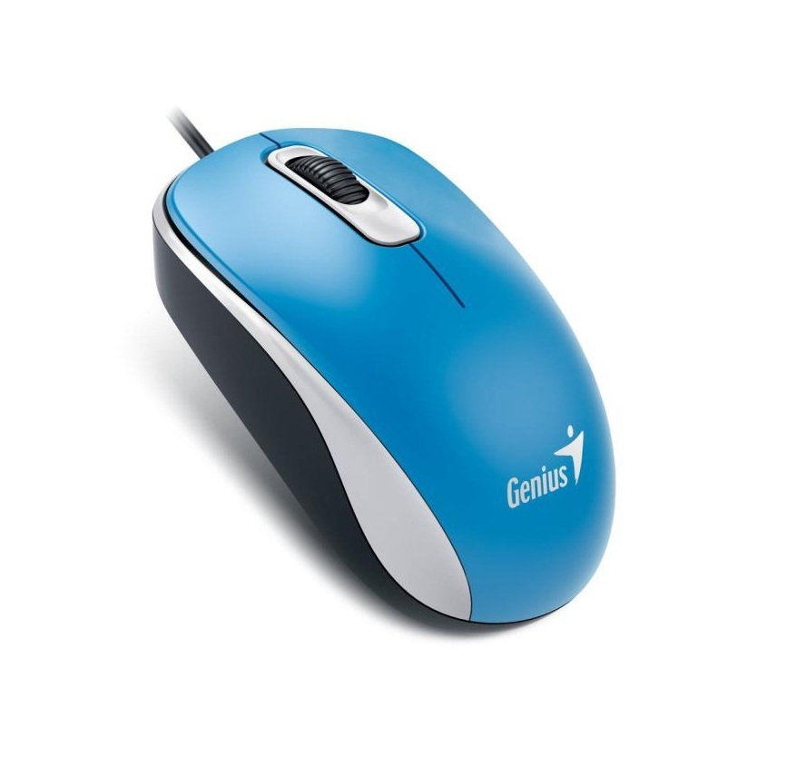 Genius DX-110 USB kék-fekete egér