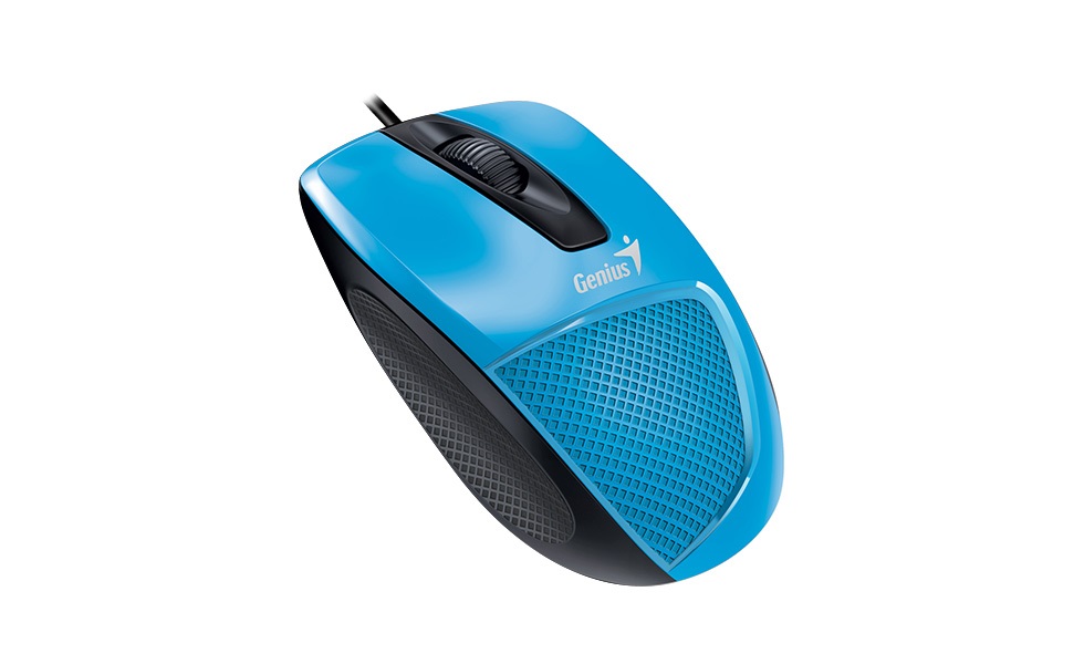 Genius DX-150x USB kék-fekete egér