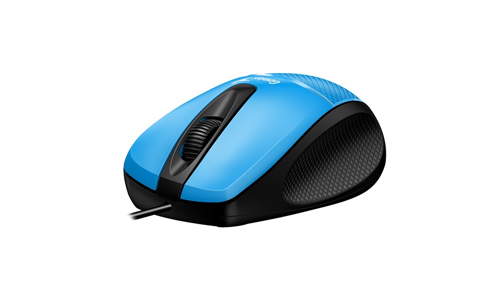 Genius DX-150x USB kék-fekete egér