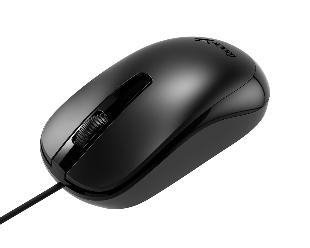 Genius DX-120 USB fekete egér