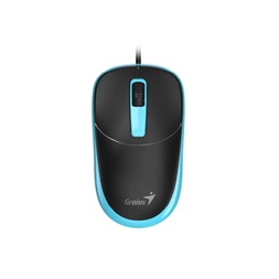Genius DX-123 EU Vezetékes kék optikai egér