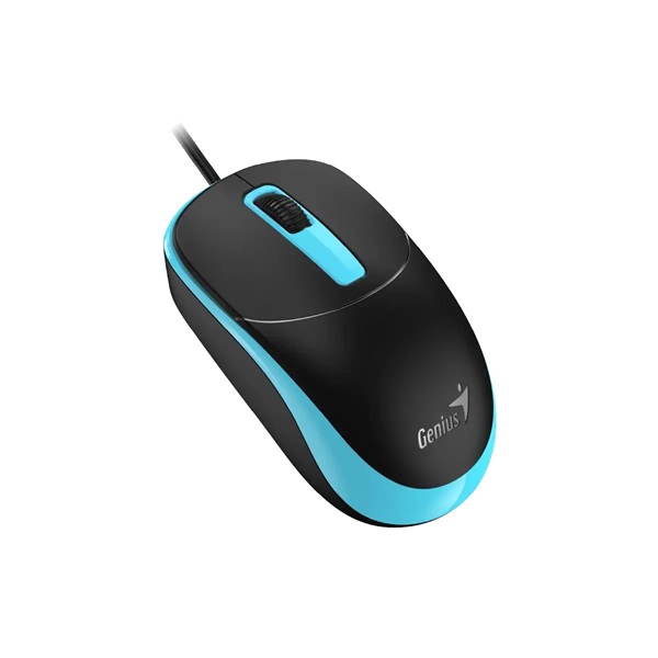 Genius DX-123 EU Vezetékes kék optikai egér