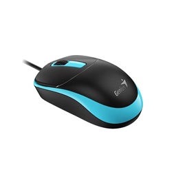 Genius DX-123 EU Vezetékes kék optikai egér