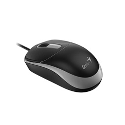 Genius DX-123 EU Vezetékes szürke optikai egér
