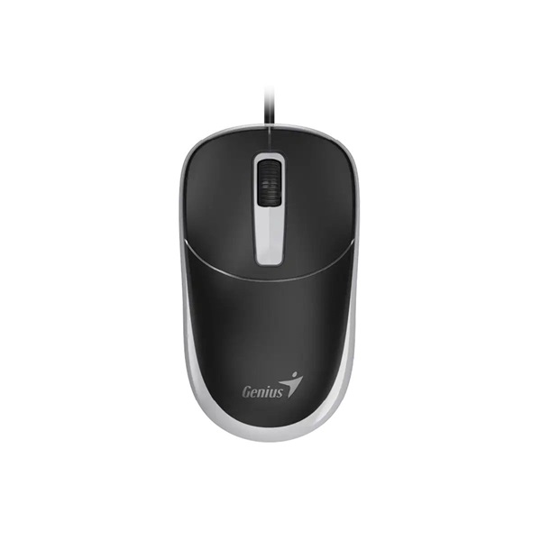 Genius DX-123 EU Vezetékes szürke optikai egér