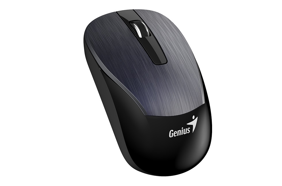 Genius ECO-8015 acélszürke vezeték nélküli egér