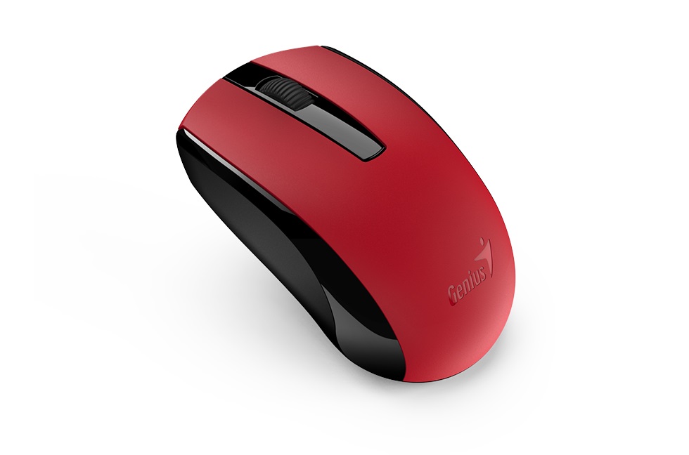 Genius ECO-8100 piros vezeték nélküli egér