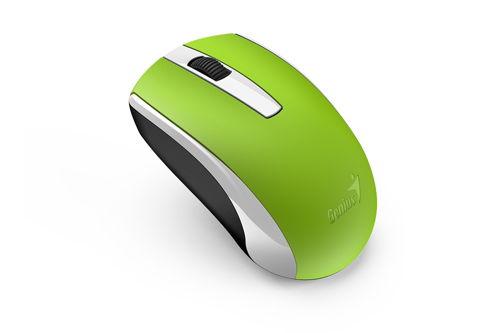 Genius ECO-8100 zöld vezeték nélküli egér