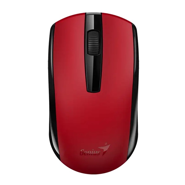 Genius ECO-8100 piros vezeték nélküli egér