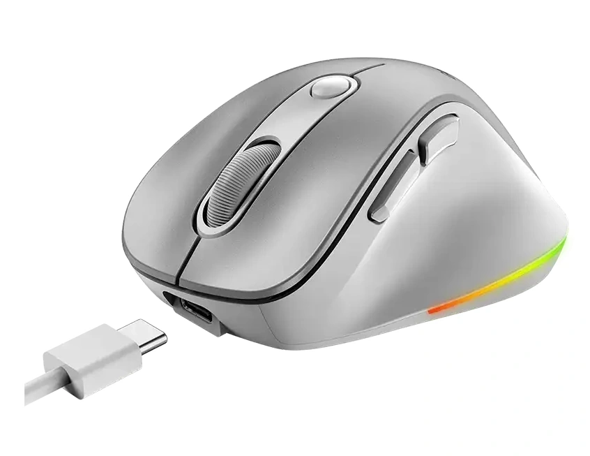 Genius Ergo 9000S PRO vezeték nélküli Ezüst egér